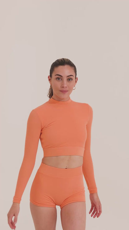 FRANKIE SURF SLEEVE - PAPAYA