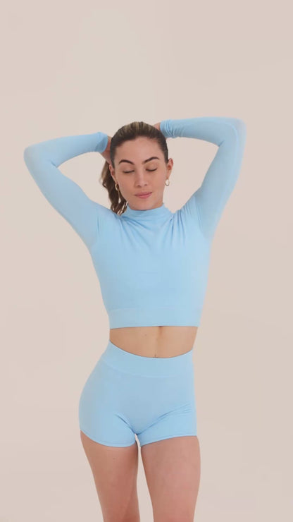 FRANKIE SURF SHORTS - SKY